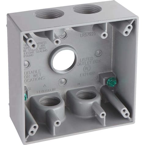 6 outlet steel gang box|4 gang weatherproof outlet box.